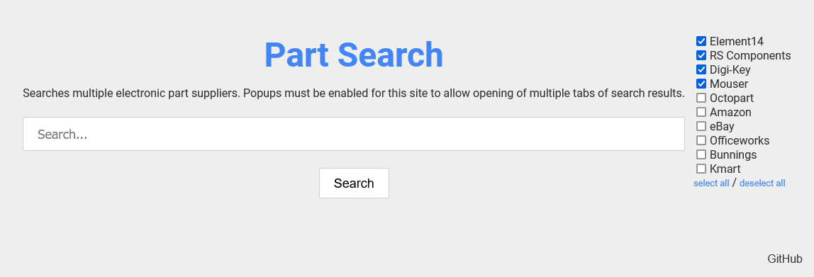 Part Search